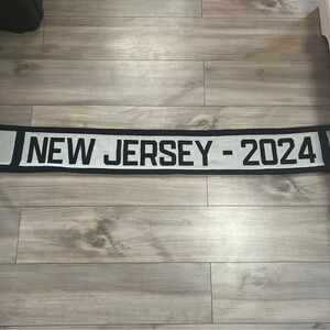 Men's Fanatics 2024 New Jersey NHL Stadium Series Team RuffleNeck Scarf